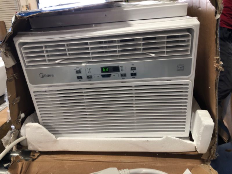 Photo 4 of ***PARTS ONLY*** Midea 12,000 BTU EasyCool Window Air Conditioner, Dehumidifier and Fan - Cool, Circulate and Dehumidify up to 550 Sq. Ft., Reusable Filter, Remote Control

