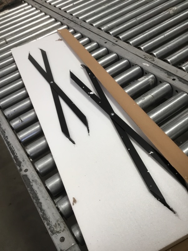 Photo 1 of IDEALHOUSE 43 Inch Narrow Console Table, 2-Tier Wood Accent Sofa Table Furniture for Entryway, Living Room, Hallway, Easy Assembly (Grey, 43" X 11.8" X 30")
