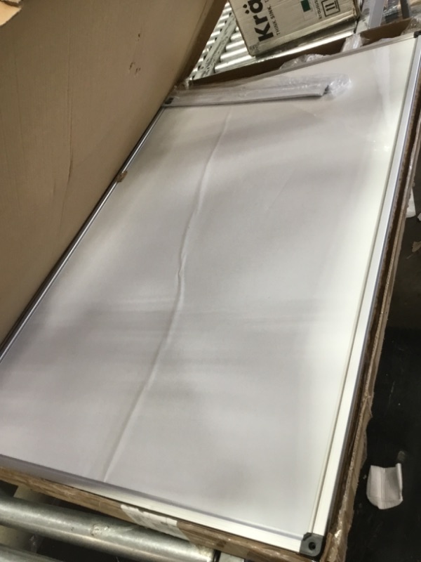 Photo 2 of Double-Sided Mobile Magnetic Markerboard (4' W x 3' H)
