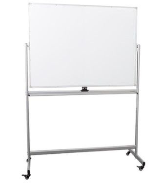 Photo 1 of Double-Sided Mobile Magnetic Markerboard (4' W x 3' H)
