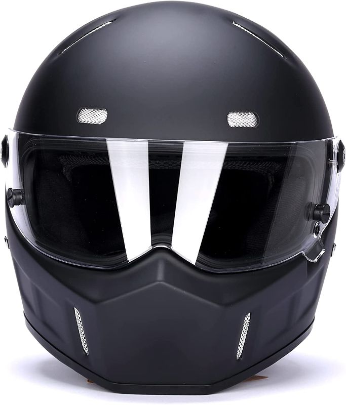 Photo 1 of CRG Full-Face Motorcycle Street Bike Fiberglass Helmet DOT Certified ATV-1 2XL