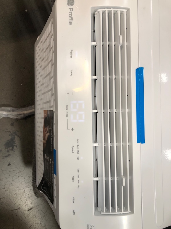 Photo 2 of GE Profile ClearView Window Air Conditioner 6,100 BTU, WiFi Enabled, Ultra Quiet for Small Rooms, Full Window View with Easy Installation, Energy-Efficient Cooling, 6K Window AC Unit, White