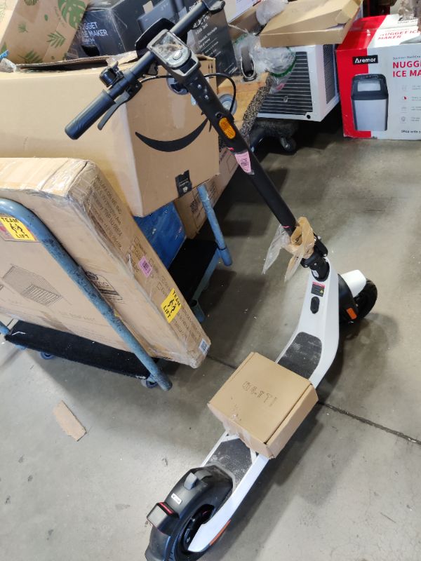 Photo 5 of NIU Electric Scooter Adults - KQi3 Pro 31 Miles Long Range(KQi2 Version 25 Miles), Max Speed 20MPH(K2 Ver. 17.4MPH), Wider Deck, Rubber Tubeless Fat Tires, Portable & Folding E-Scooter, UL Certified(KQi3 KQi2) missing charger and tape