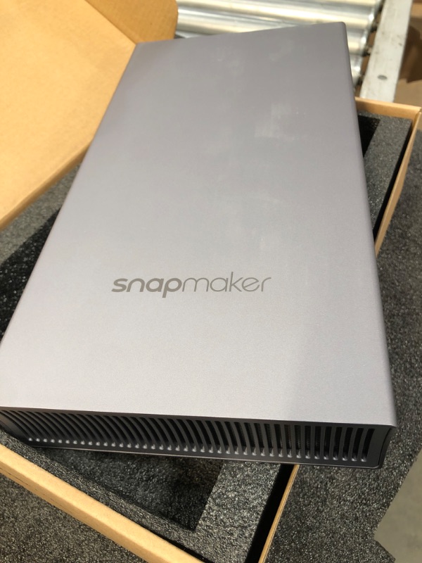 Photo 4 of Snapmaker 3D Printers, Upgraded A350T 3-in-1 Metal 3D Printer with 3D Printing Laser Engraving CNC Carving, Large Print Size 320x350x330mm, FDM 3D Printers Auto Leveling with Resume Printing (A350T)