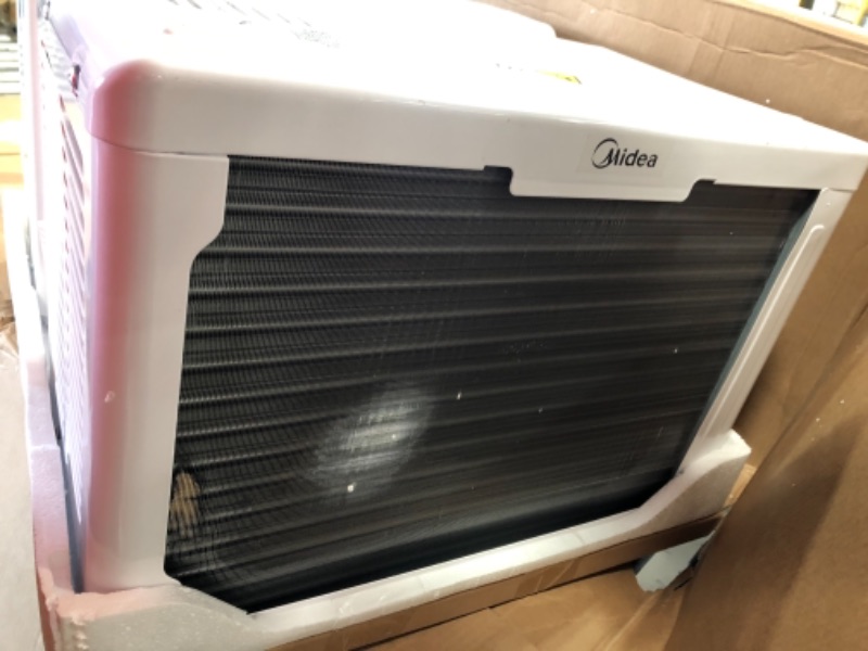 Photo 3 of **MINOR DAMAGE* Midea 8,000 BTU U-Shaped Inverter Window Air Conditioner WiFi, 9X Quieter, Over 35% Energy Savings ENERGY STAR MOST EFFICIENT