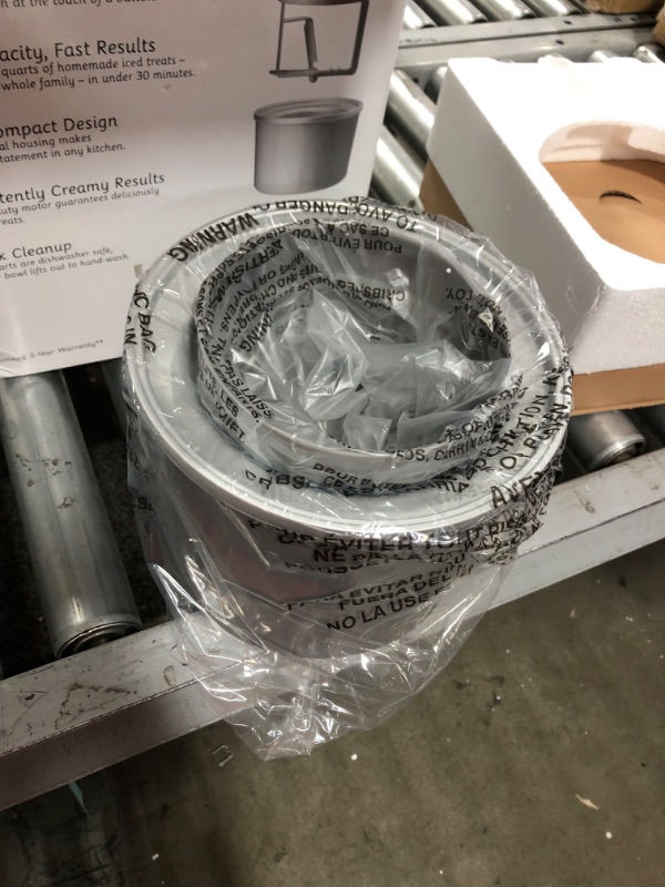 Photo 1 of Cuisinart 2-Qt. Frozen Yogurt-Sorbet & Ice Cream Maker
