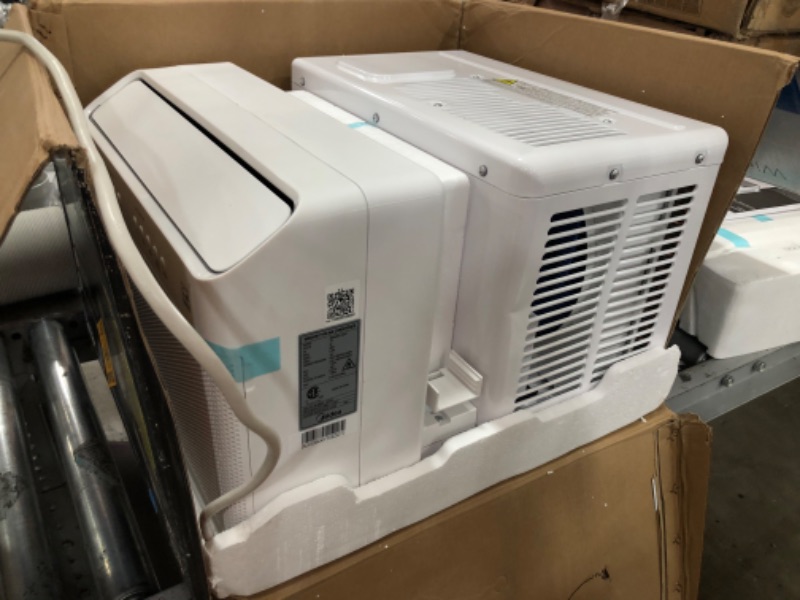 Photo 6 of (DENTED) Midea 8,000 BTU U-Shaped Inverter Window Air Conditioner WiFi, 9X Quieter, Over 35% Energy Savings ENERGY STAR MOST EFFICIENT