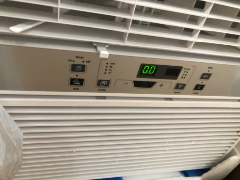 Photo 2 of MIDEA MAW12R1BWT 12,000 BTU EasyCool Window Air Conditioner, Fan-Cools, Circulates, and Dehumidifies Up to 550 Square Feet, Has A Reusable Filter, and Includes an LCD Remote Control
