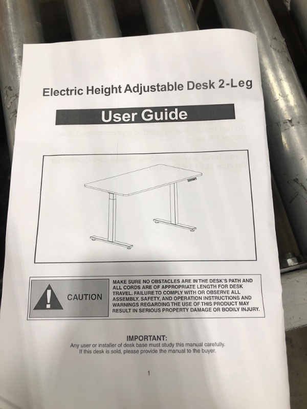 Photo 4 of *INCOMPLETE*- Electric Sit/Stand Desk
