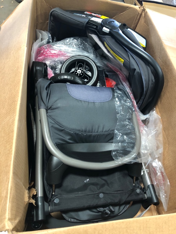 Photo 2 of Graco FastAction SE Travel System | Includes Quick Folding Stroller and SnugRide 35 Lite Infant Car Seat, Redmond
