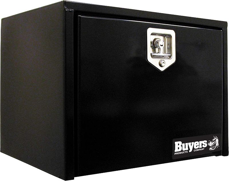 Photo 1 of (DAMAGE)Buyers Products 1702303 Black Steel Underbody Truck Box with T-Handle Latch, 18 x 18 x 30 Inch
**DENT**
