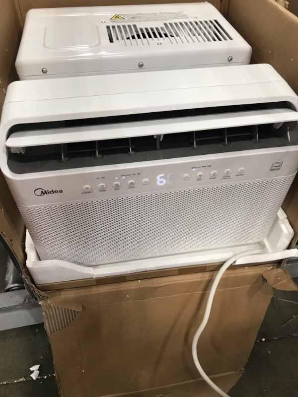 Photo 2 of 10,000 BTU U-Shaped Inverter Window Air Conditioner WiFi, 9X Quieter, ENERGY STAR Most Efficient Over 35% Savings, White**read below***
