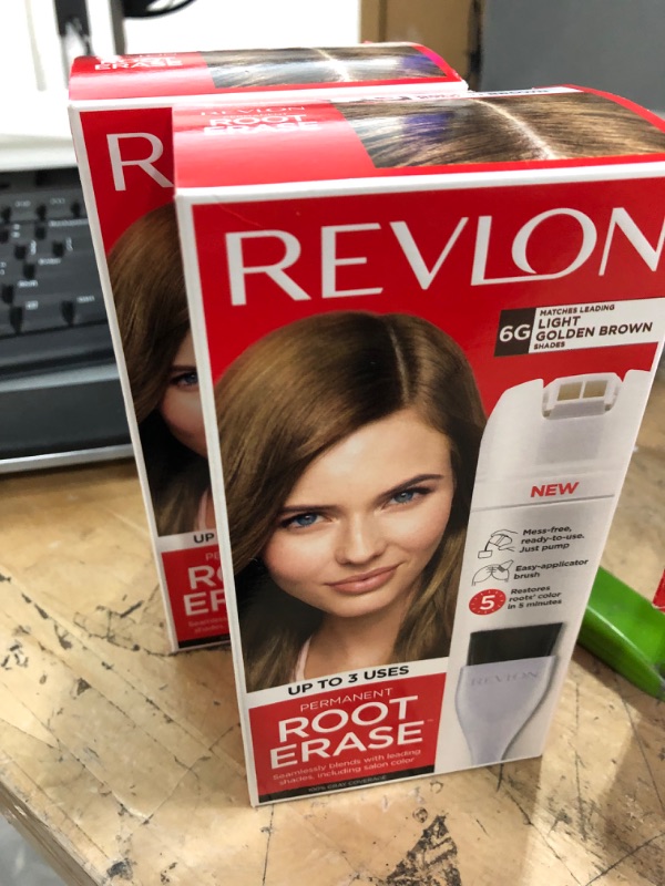 Photo 2 of 2 Revlon Root Erase Permanent Hair Color 
