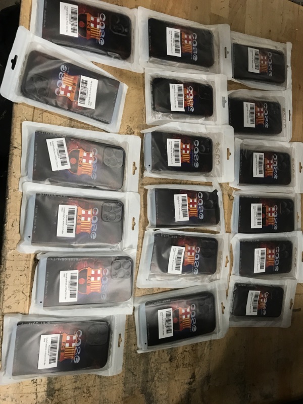 Photo 2 of Assorted iPhone Bundle, 12 mini, 12 and 13, 13 pro, and 12 pro max 18 pack case bundle 
