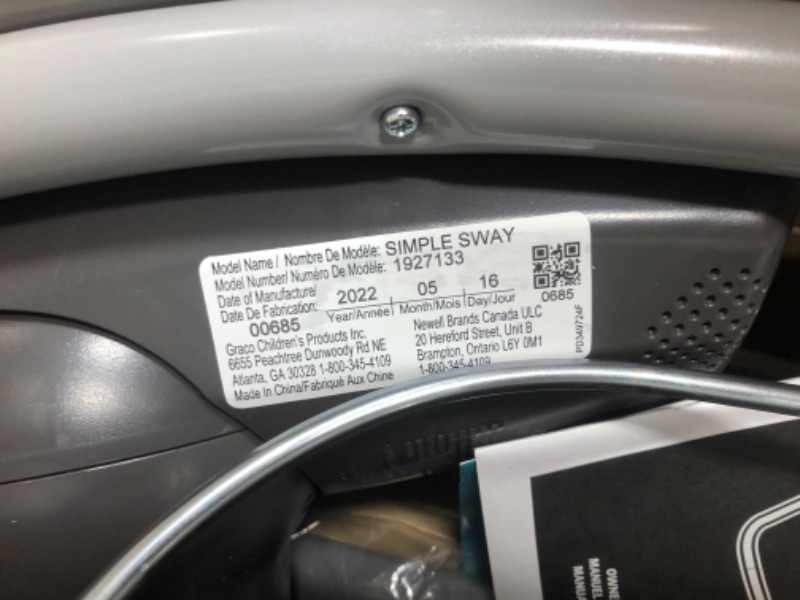 Photo 1 of Graco Simple Sway Swing
