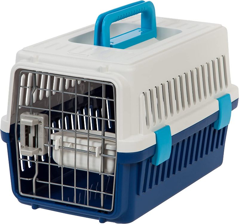 Photo 1 of Extra Small Deluxe Pet Travel Carrier, Navy
