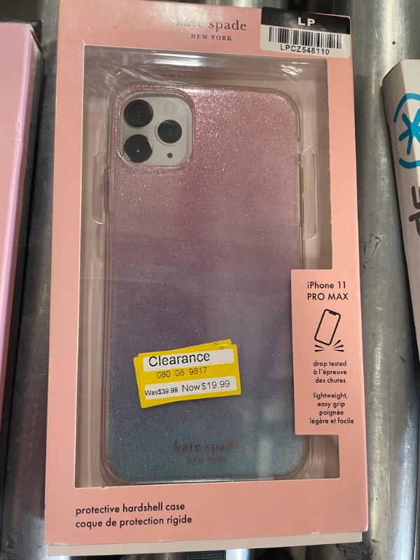 Photo 1 of Kate Spade New York Apple iPhone 11 Pro Max/XS Max Hard Shell Case Ombre Glitter - Ombre Glitter
