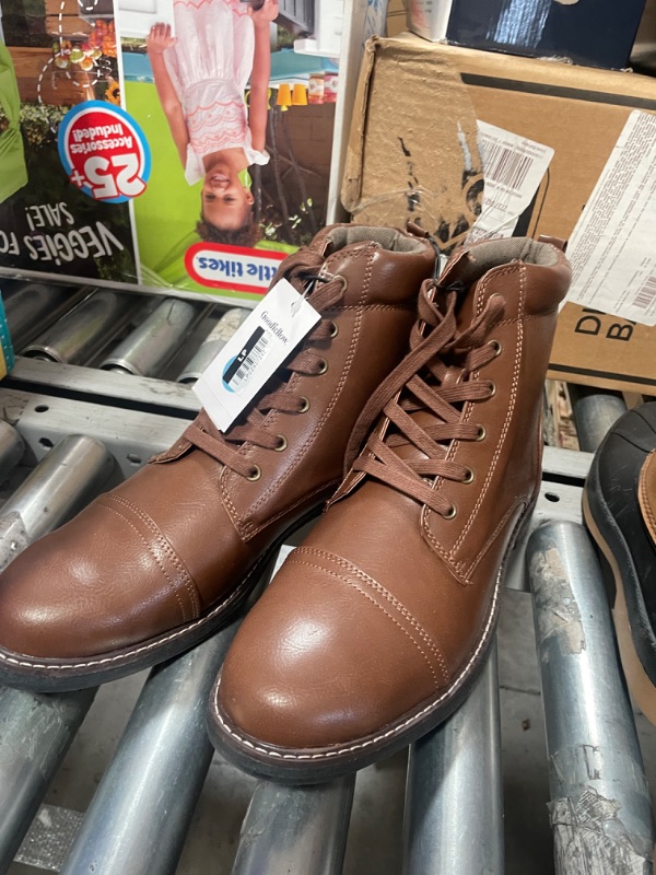 Photo 2 of size 12-Men's Jeffrey Cap Toe Combat Boots - Goodfellow & Co™
