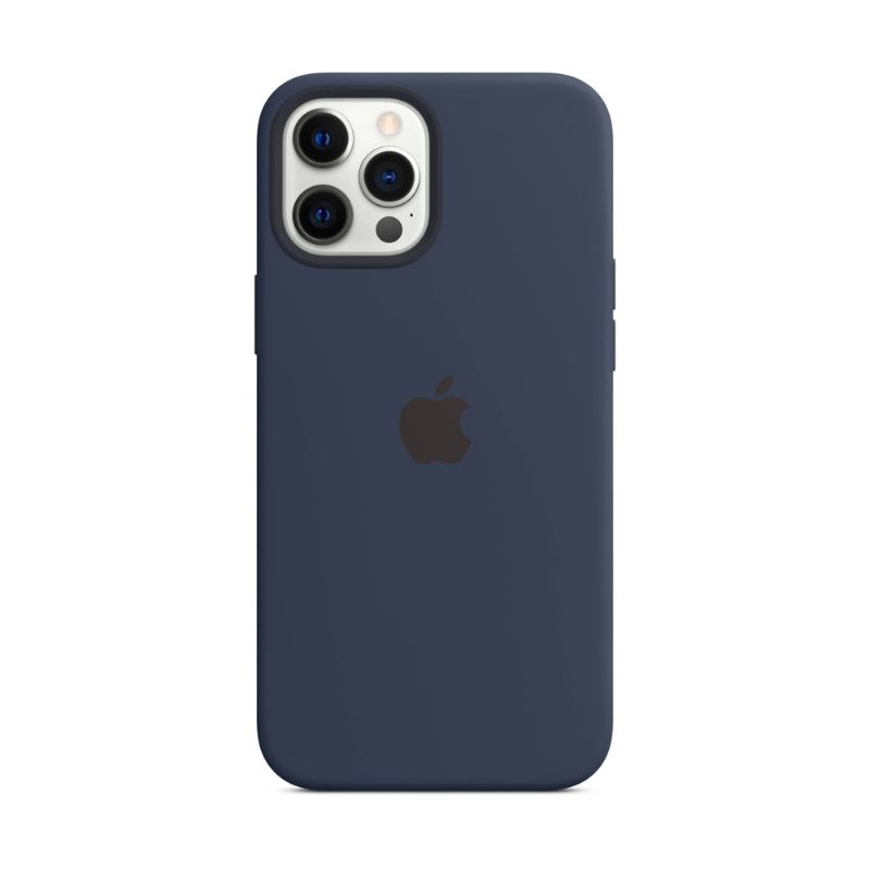 Photo 1 of Apple iPhone 12 Pro Max Silicone Case with MagSafe - Deep Navy
