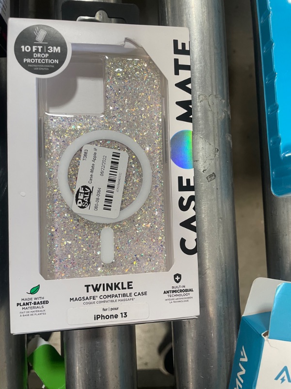 Photo 2 of Case-Mate Apple iPhone 13 Case with MagSafe - Twinkle Stardust
