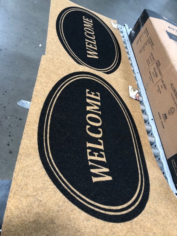 Photo 1 of 2 Mohawk Home
Vinyl Back Mat Masterpiece Welcome 24 in. x 36 in. Door Mat