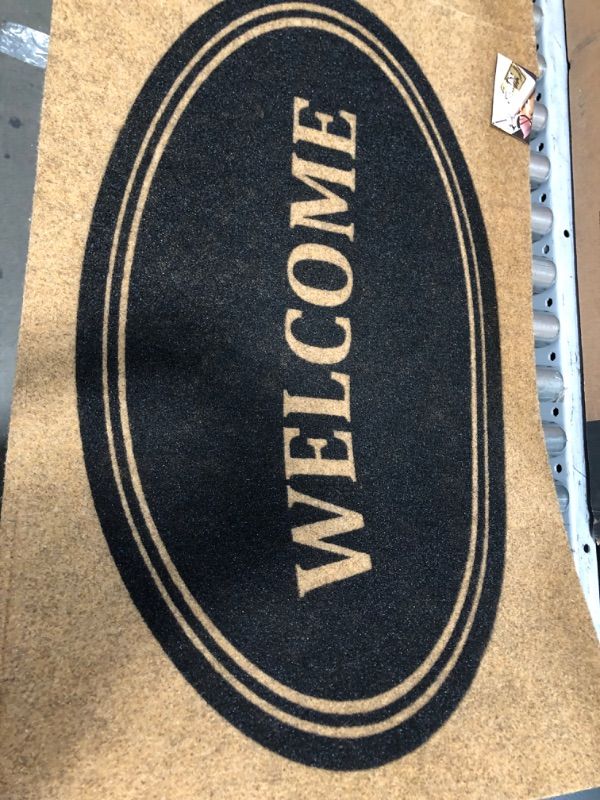 Photo 1 of 2 Mohawk Home
Vinyl Back Mat Masterpiece Welcome 24 in. x 36 in. Door Mat