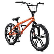 Photo 1 of ***PARTS ONLY***** incomplete missing hardware and pedal and other components *** minor cosmetic damage*** 
Mongoose BMX-Bicycles Legion orange
