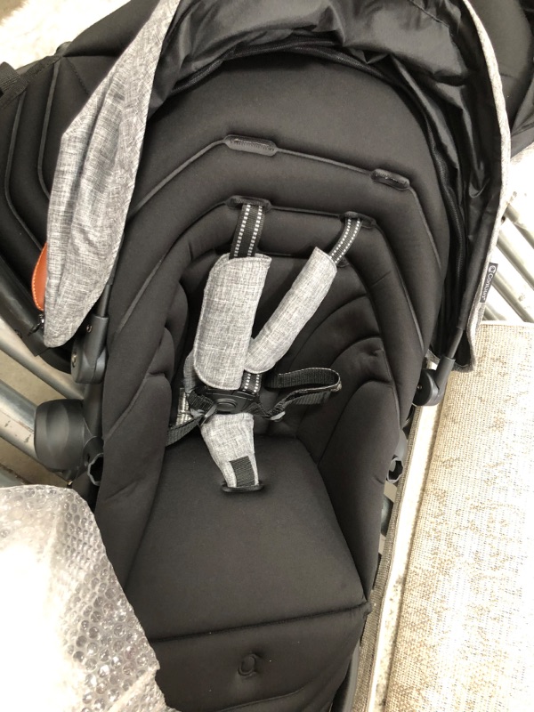 Photo 7 of Contours - Curve - Convertible Tandem Double Stroller - Graphite Gray
** LIKE NEW***