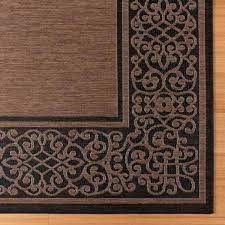 Photo 1 of 
Gertmenian & Sons
Paseo Tedo Havana and Black 5 ft. x 7 ft. Border Indoor/Outdoor Area Rug