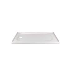 Photo 1 of American Standard
Passage Left Hand Drain 32 in. x 60 in. Single Threshold Shower Base in White ** DAMAGE TO CORNER***