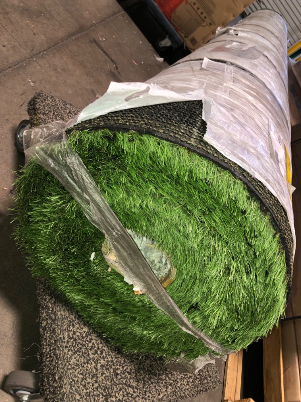 Photo 6 of  12' Foot Roll Artificial Grass Turf Synthetic Fescue Pet Sale! Many Sizes! (Premium 12' x 81' )

