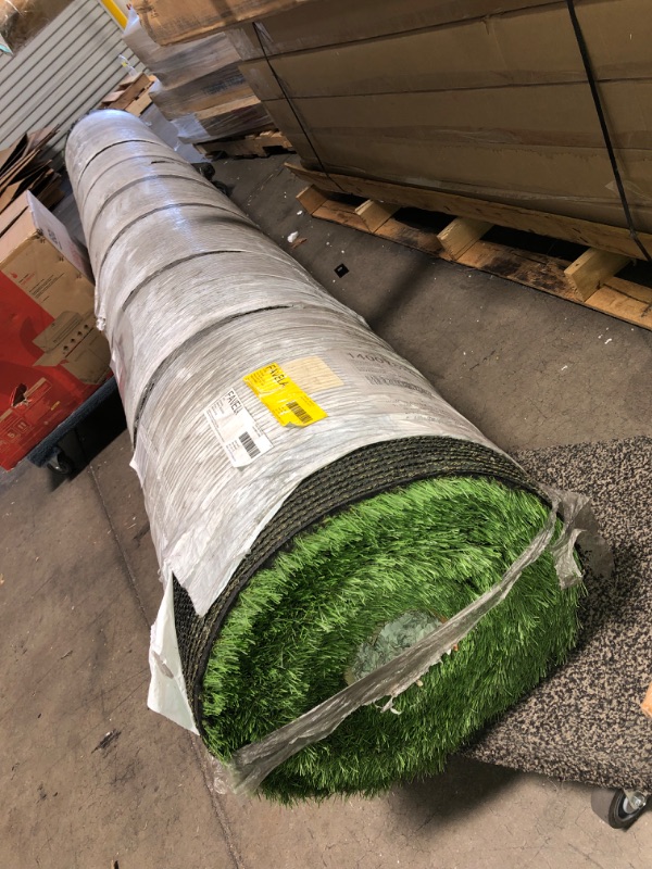 Photo 3 of  12' Foot Roll Artificial Grass Turf Synthetic Fescue Pet Sale! Many Sizes! (Premium 12' x 81' )
