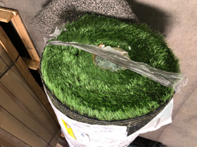 Photo 7 of  12' Foot Roll Artificial Grass Turf Synthetic Fescue Pet Sale! Many Sizes! (Premium 12' x 81' )
