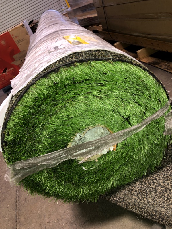 Photo 4 of  12' Foot Roll Artificial Grass Turf Synthetic Fescue Pet Sale! Many Sizes! (Premium 12' x 81' )
