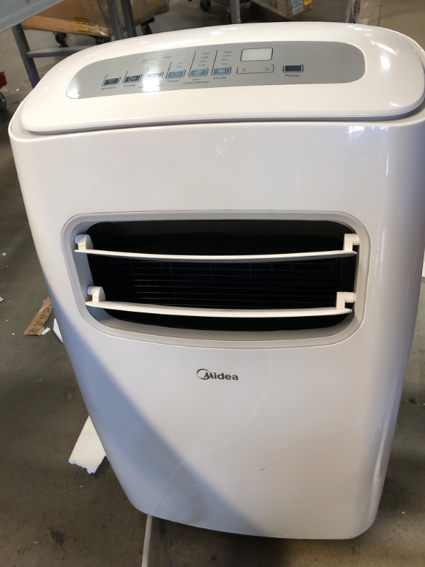 Photo 3 of Midea 10,000 BTU ASHRAE (5,800 BTU SACC) Portable Air Conditioner, Cools up to 200 Sq. Ft., Works as Dehumidifier & Fan, Control with Remote, Amazon Alexa & Google Assistant
