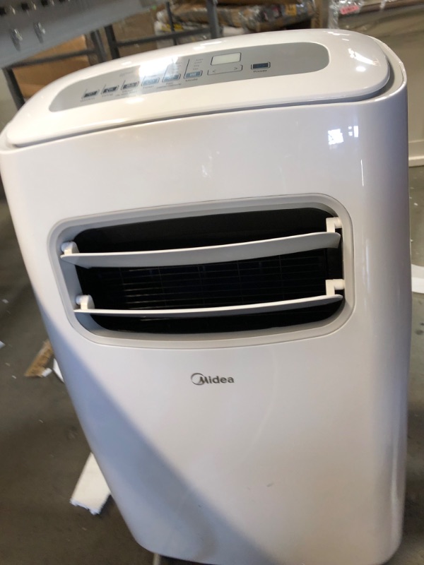 Photo 8 of Midea 10,000 BTU ASHRAE (5,800 BTU SACC) Portable Air Conditioner, Cools up to 200 Sq. Ft., Works as Dehumidifier & Fan, Control with Remote, Amazon Alexa & Google Assistant
