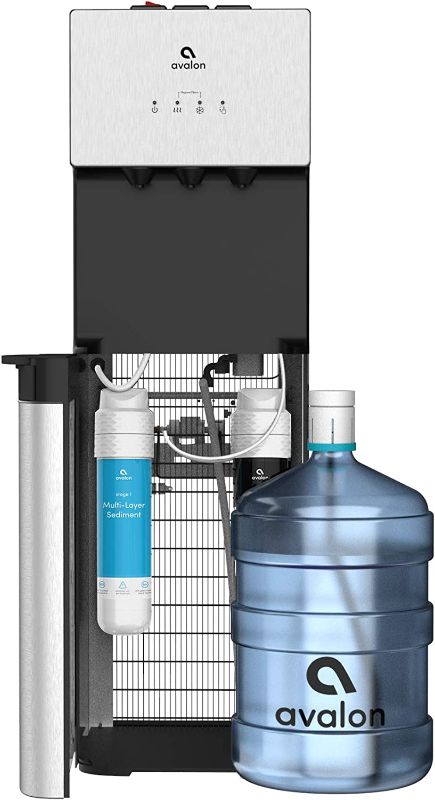 Photo 1 of Avalon Bottom Loading Water Cooler Dispenser with BioGuard- 3 Temperature Settings- UL/Energy Star Approved- Filtered
 