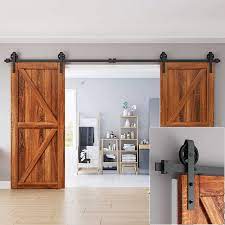 Photo 1 of ** stock photo for reference only***
12 FT Double Door Sliding Barn Door Hardware Track Kit,