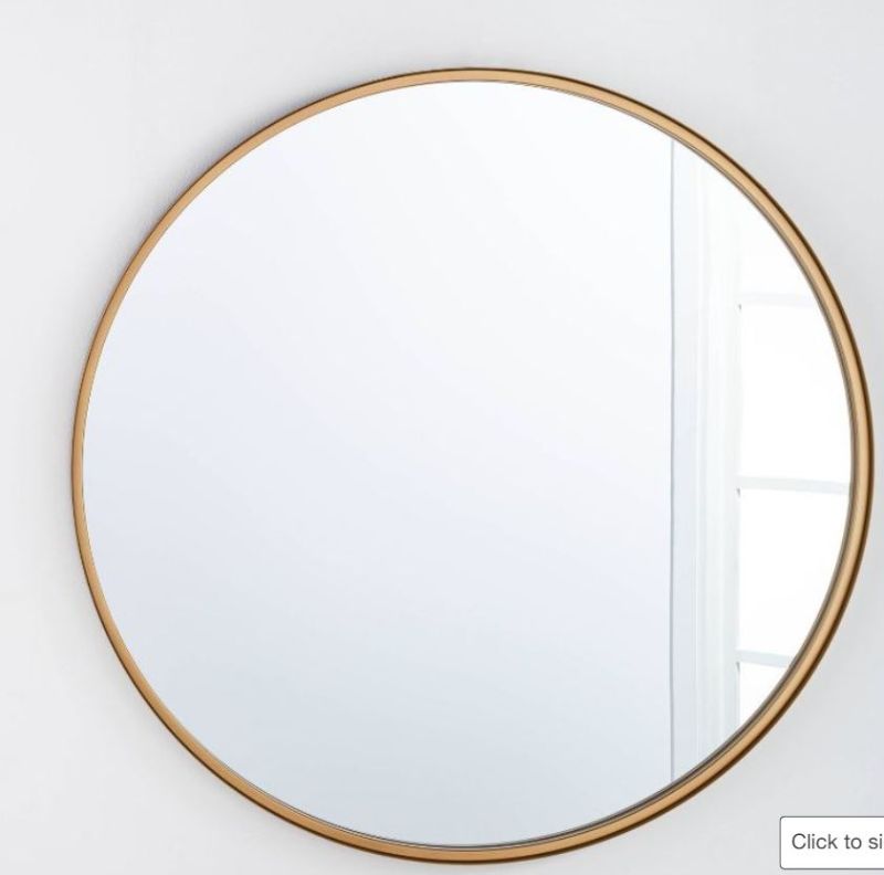 Photo 1 of 34" Round Decorative Wall Mirror - Threshold™ designed with Studio McGee

