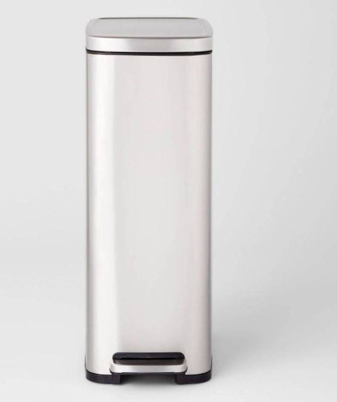 Photo 1 of 45L Slim Step Trash Can - Brightroom™

