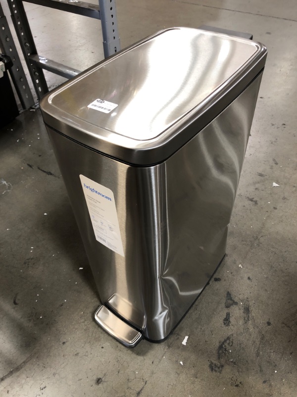 Photo 2 of 45L Slim Step Trash Can - Brightroom™

