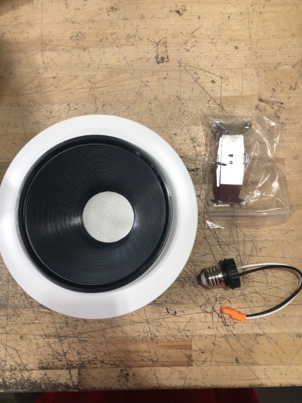 Photo 1 of 
Halo
RL 5 in. and 6 in. White Integrated LED Recessed Light Retrofit Trim at 3000K Soft White, Deep Baffle for Low Glare

