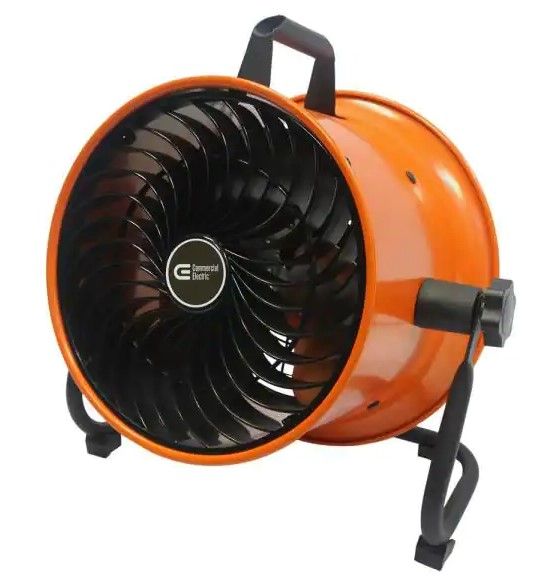 Photo 1 of 
Commercial Electric
10 in. High Velocity Mini Turbo Floor Fan