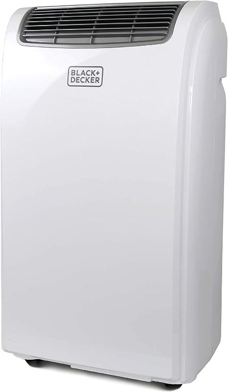 Photo 1 of  Black + Decker BPACT14WT Portable Air Conditioner, 14,000 BTU & BLACK+DECKER BPACT12WT Portable Air Conditioner, 12,000 BTU, White
