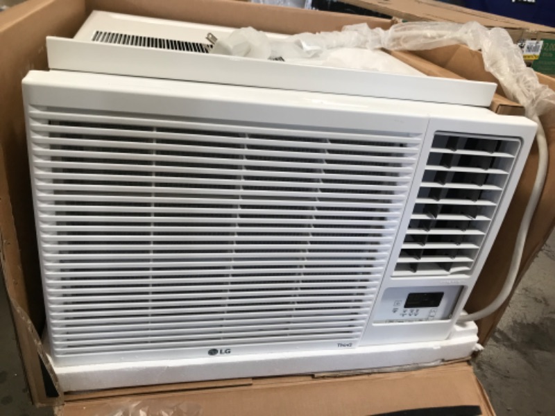 Photo 2 of 12,000 BTU 230/208-Volt Window Air Conditioner LW1221HRSM Cools 550 Sq. Ft. with Cool and Heat, 