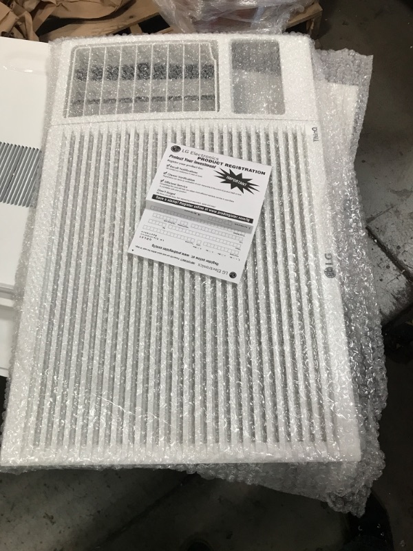 Photo 1 of 12,000 BTU 230/208-Volt Window Air Conditioner LW1221HRSM Cools 550 Sq. Ft. with Cool and Heat,
