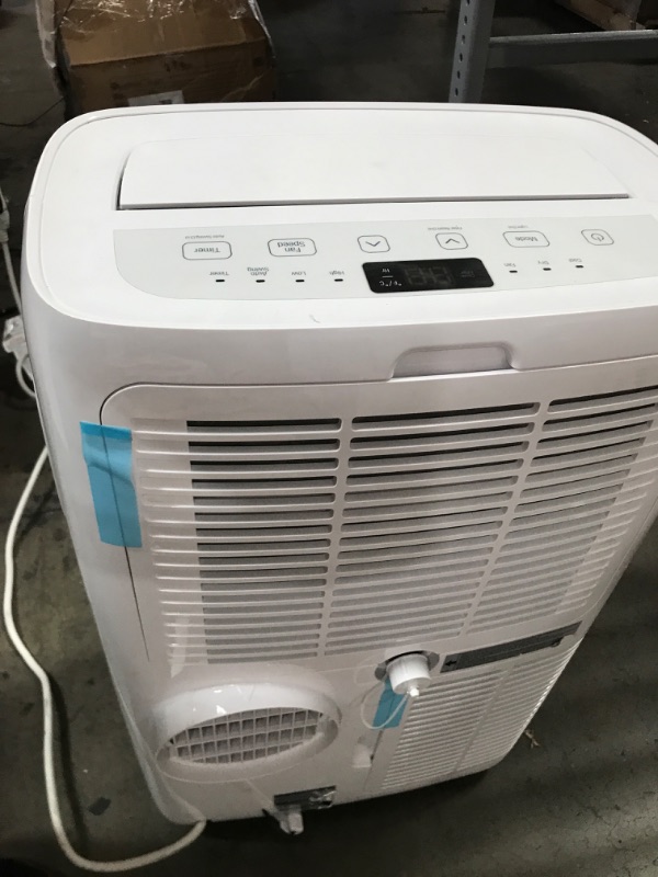 Photo 5 of 6,000 BTU (DOE) 115-Volt Portable Air Conditioner LP0621WSR Cools 250 Sq. Ft. with Dehumidifier Function and LCD Remote
