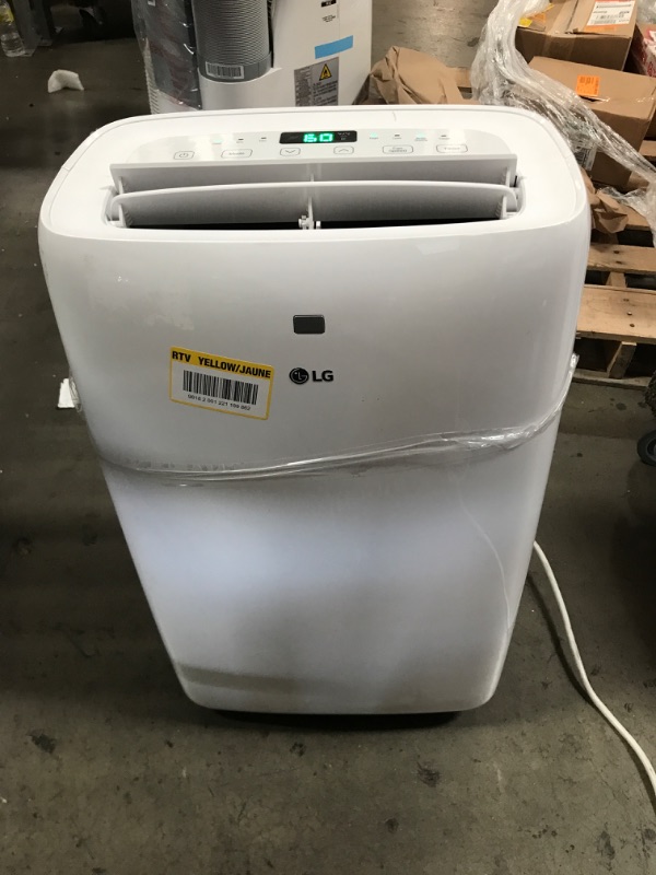 Photo 3 of 6,000 BTU (DOE) 115-Volt Portable Air Conditioner LP0621WSR Cools 250 Sq. Ft. with Dehumidifier Function and LCD Remote
