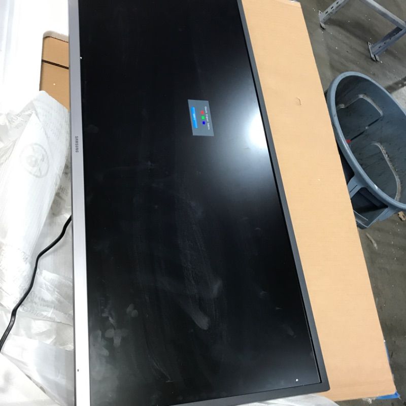 Photo 2 of SAMSUNG 34-Inch SJ55W Ultrawide Gaming Monitor (LS34J550WQNXZA) – 75Hz Refresh, WQHD Computer Monitor, 3440 x 1440p Resolution, 4ms Response, FreeSync, Split Screen, HDMI, Black
