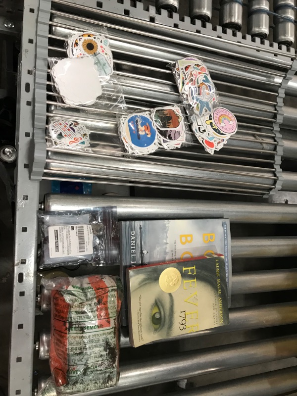 Photo 1 of ***Assorted home goods (Books/stickers/coffee/Tray) 